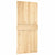 Sliding Door with Hardware Set 95x210 cm Solid Wood Pine