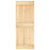 Sliding Door with Hardware Set 80x210 cm Solid Wood Pine