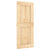 Sliding Door with Hardware Set 85x210 cm Solid Wood Pine