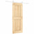 Sliding Door with Hardware Set 80x210 cm Solid Wood Pine