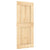 Sliding Door with Hardware Set 85x210 cm Solid Wood Pine