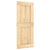 Sliding Door with Hardware Set 85x210 cm Solid Wood Pine