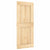 Sliding Door with Hardware Set 85x210 cm Solid Wood Pine