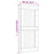 Sliding Door with Hardware Set 90x210 cm Solid Wood Pine