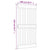 Sliding Door with Hardware Set 100x210 cm Solid Wood Pine