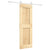 Sliding Door with Hardware Set 70x210 cm Solid Wood Pine