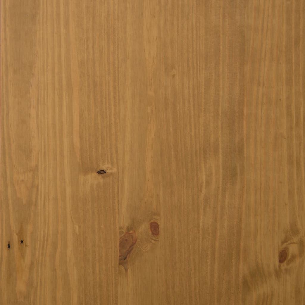 Bedside Cabinet FLAM 40x35x80 cm Solid Wood Pine