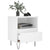 Bedside Cabinet White 40x35x50 cm Engineered Wood