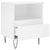 Bedside Cabinet White 40x35x50 cm Engineered Wood