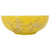 Countertop Basin White and Yellow Round Φ41x14 cm Ceramic