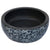 Countertop Basin Black and Blue Round Φ41x14 cm Ceramic