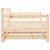 Daybed with Trundle without Mattress 90x190 cm Solid Wood