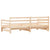 Daybed with Trundle without Mattress 90x190 cm Solid Wood