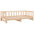 Day Bed with Trundle without Mattress 90x190 cm Solid Wood