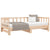 Day Bed with Trundle without Mattress 90x190 cm Solid Wood