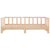 Day Bed with Trundle without Mattress 90x190 cm Solid Wood