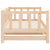 Day Bed with Trundle without Mattress 90x190 cm Solid Wood