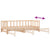 Day Bed with Trundle without Mattress 90x190 cm Solid Wood