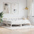 Daybed with Trundle without Mattress White 90x190 cm Solid Wood