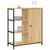 Sideboard Sonoma Oak 70x30x80 cm Engineered Wood