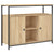 Sideboard Sonoma Oak 100x35x80 cm Engineered Wood