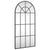 Wall Mirror Black 50x100 cm Arch Iron