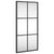 Wall Mirror Black 30x60 cm Rectangle Iron