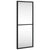 Wall Mirror Black 20x50 cm Rectangle Iron