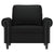 Sofa Chair Black 60 cm Faux Leather