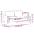 2-Seater Sofa Black 140 cm Faux Leather