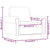 Sofa Chair Light Grey 60 cm Velvet