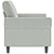 2-Seater Sofa Light Grey 120 cm Velvet