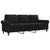 3-Seater Sofa Black 180 cm Velvet