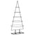 Metal Christmas Tree for Decoration Black 125 cm