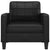 Sofa Chair Black 60 cm Faux Leather