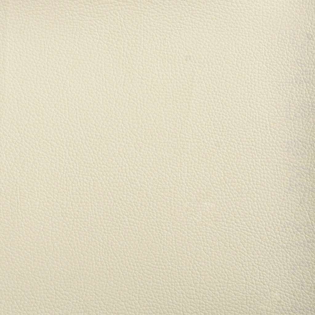 Sofa Chair Cream 60 cm Faux Leather