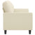 2-Seater Sofa Cream 120 cm Faux Leather