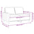 2-Seater Sofa Black 140 cm Faux Leather