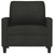 Sofa Chair Black 60 cm Fabric