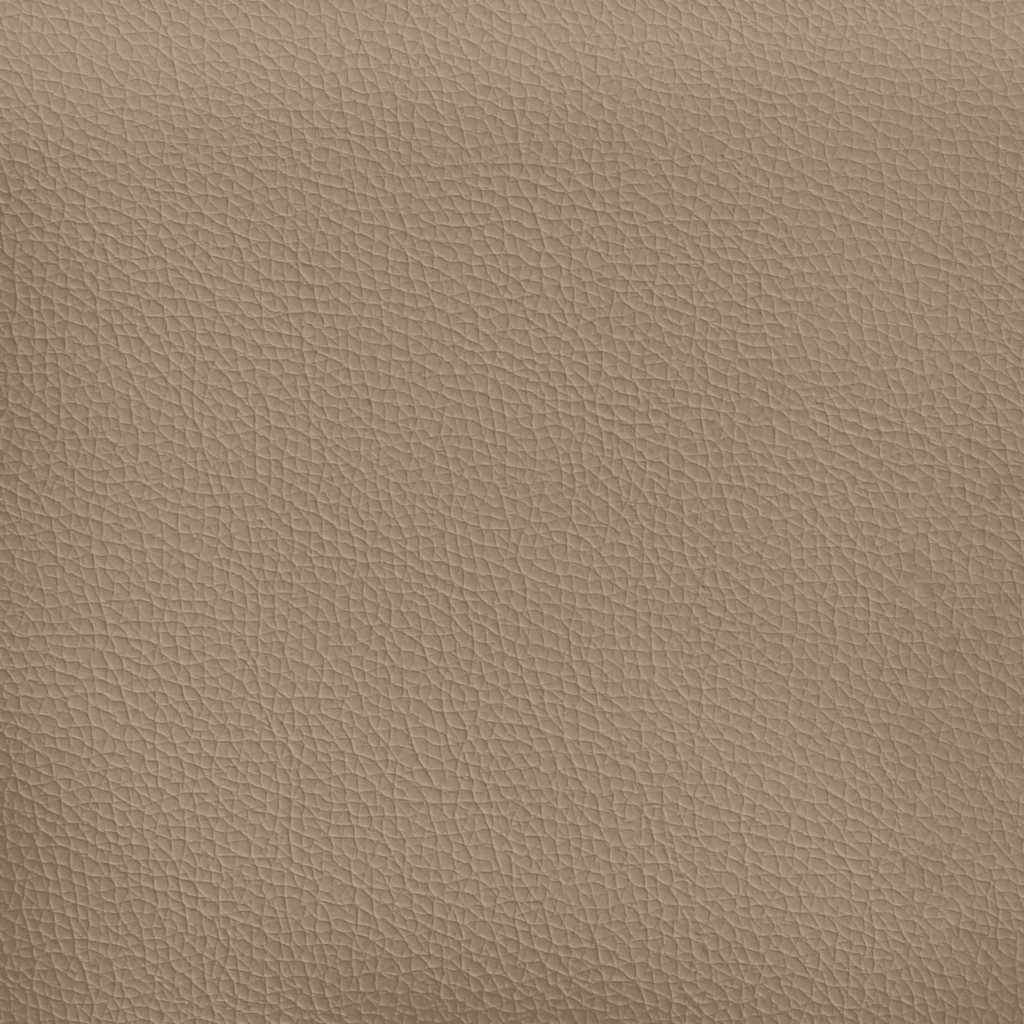 2-Seater Sofa Cappuccino 140 cm Faux Leather