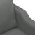 2-Seater Sofa Dark Grey 120 cm Fabric