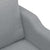 2-Seater Sofa Light Grey 140 cm Fabric