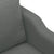 2-Seater Sofa Dark Grey 140 cm Fabric