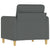 Sofa Chair Dark Grey 60 cm Fabric