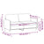 2-Seater Sofa Dark Grey 140 cm Fabric