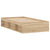 Bed Frame without Mattress Sonoma Oak 90x190 cm