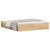 Bed Frame without Mattress Sonoma Oak 183x203 cm King