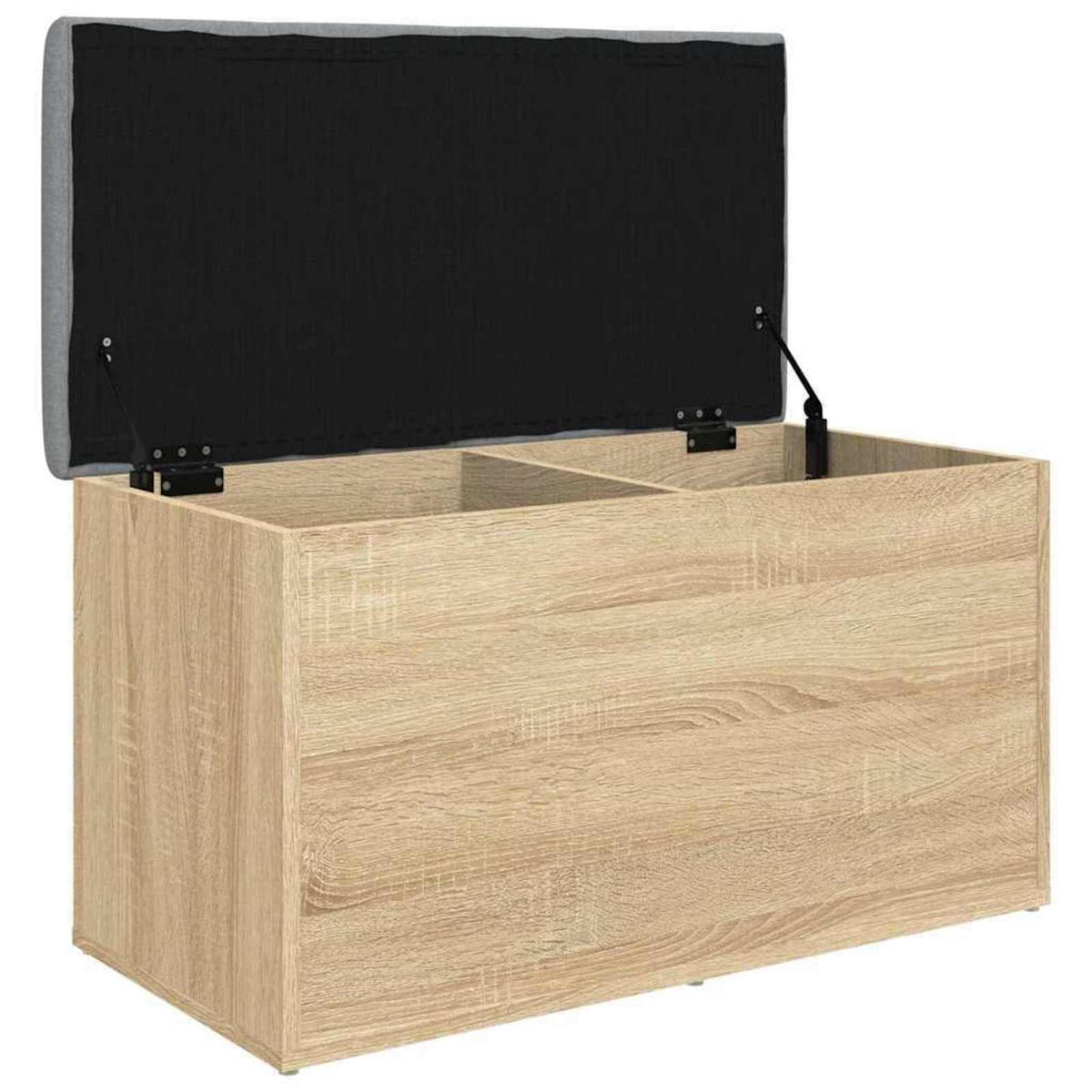 Storage Bench Sonoma Oak 82x42x45 cm Engineered Wood