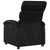 Massage Recliner Chair Black Faux Leather