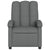 Massage Recliner Chair Dark Grey Fabric